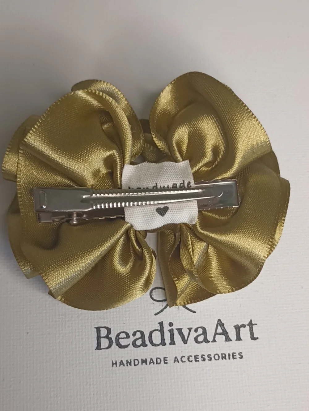 Pair Of Voluminous Olive Green Pompom Hair Bows For Girls.🎀✨